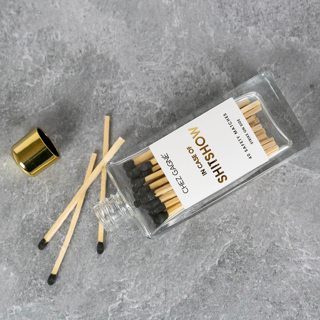 Glass Bottle Matchsticks