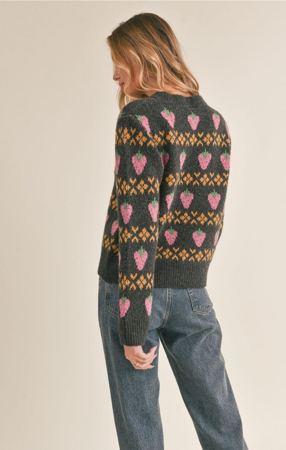 Berry Sweet Knit Sweater