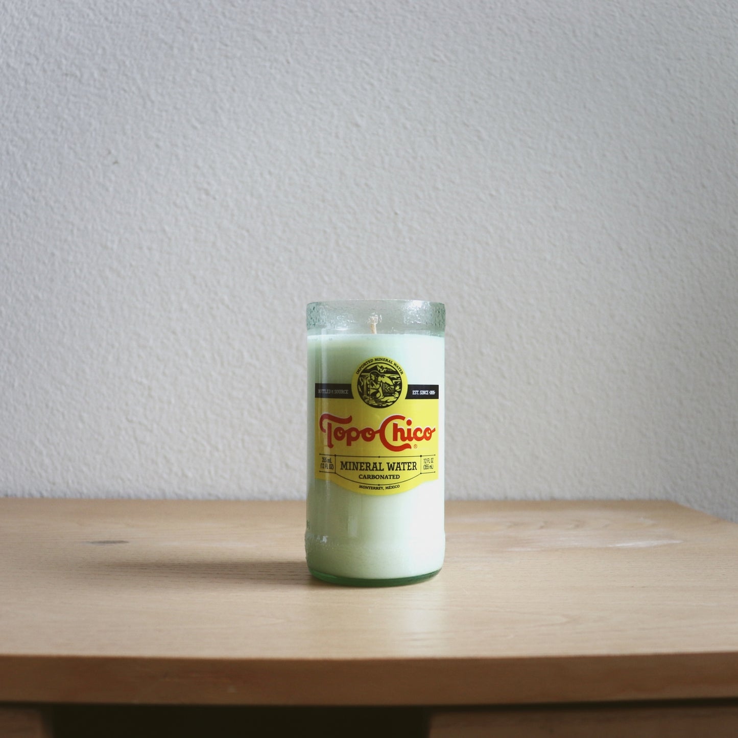 Topo Chico Bottle Candle