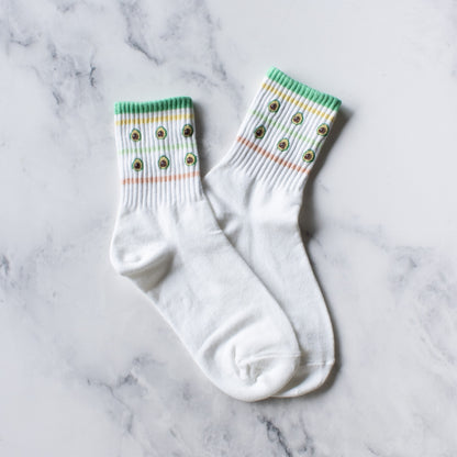 Juicy Fruit Crew Socks