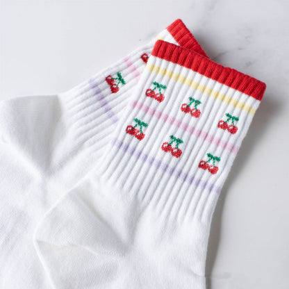 Juicy Fruit Crew Socks