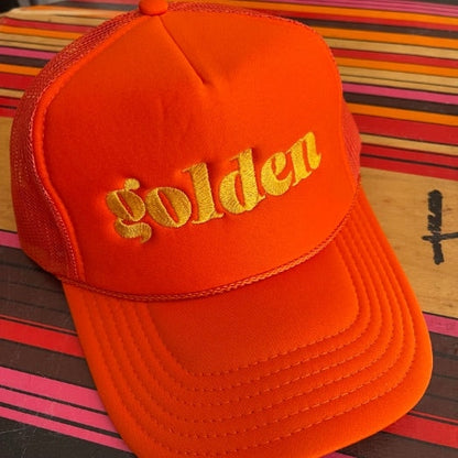 Golden Trucker Hat