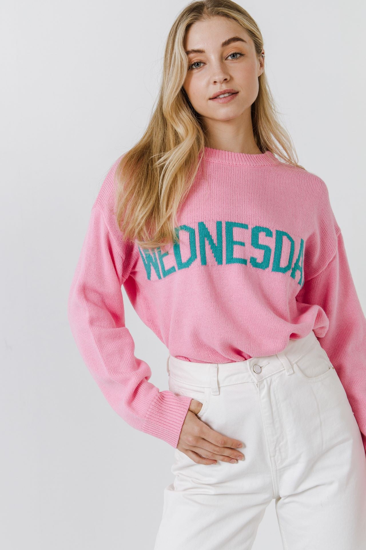 On Wednesdays We Wear Pink Sweater