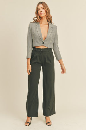 Audrina Crop Blazer
